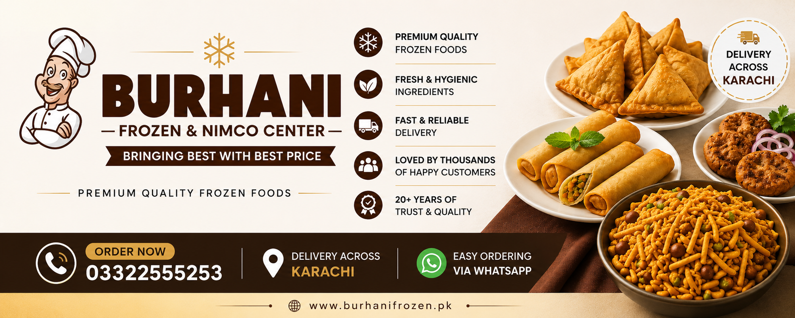 Burhani Frozen Banner