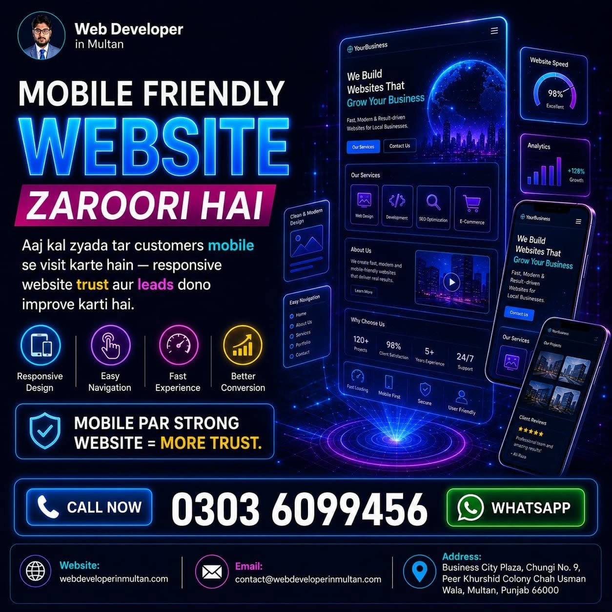 1 Web Developer in Multan